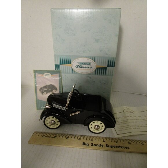 Hallmark Kiddie Car Classics ~ 1937 Black Garton Ford Luxury Edition ~ 1996 NEW - Picture 1 of 11